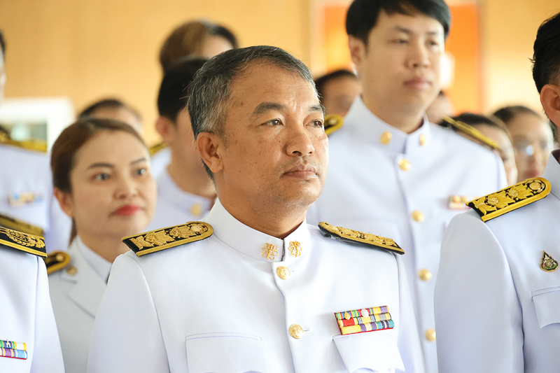 มหาวิทยาลัยนครพนมจัดพิธีถวายสัตย์ปฏิญาณ เนื่องในวันเฉลิมพระชนมพรรษาพระบาทสมเด็จพระเจ้าอยู่หัว ประจำปี ๒๕๖๘