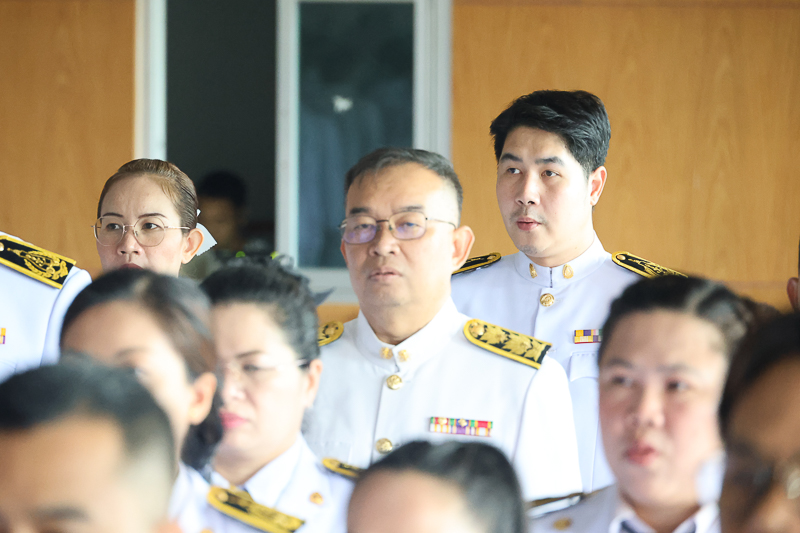 มหาวิทยาลัยนครพนมจัดพิธีถวายสัตย์ปฏิญาณ เนื่องในวันเฉลิมพระชนมพรรษาพระบาทสมเด็จพระเจ้าอยู่หัว ประจำปี ๒๕๖๘