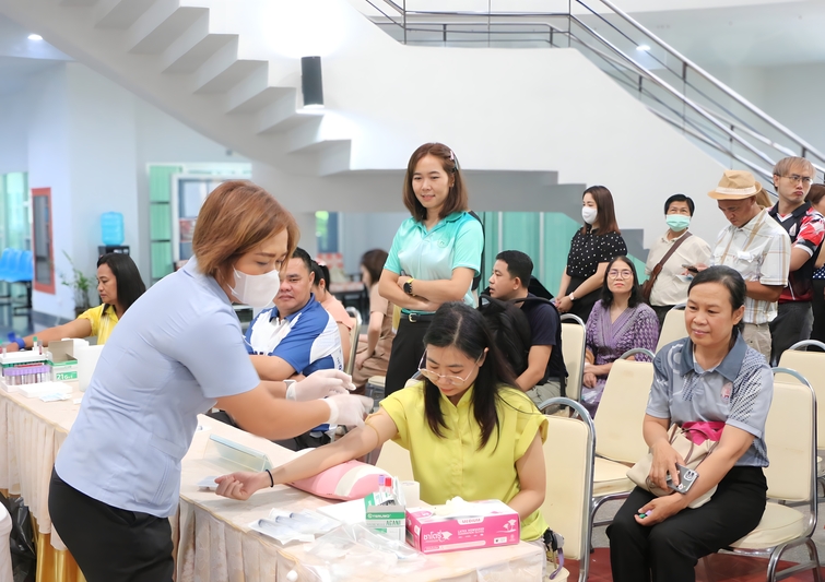 ตรวจสุขภาพประจำปี เสริมสร้างสุขภาวะที่ดีแก่บุคลากร