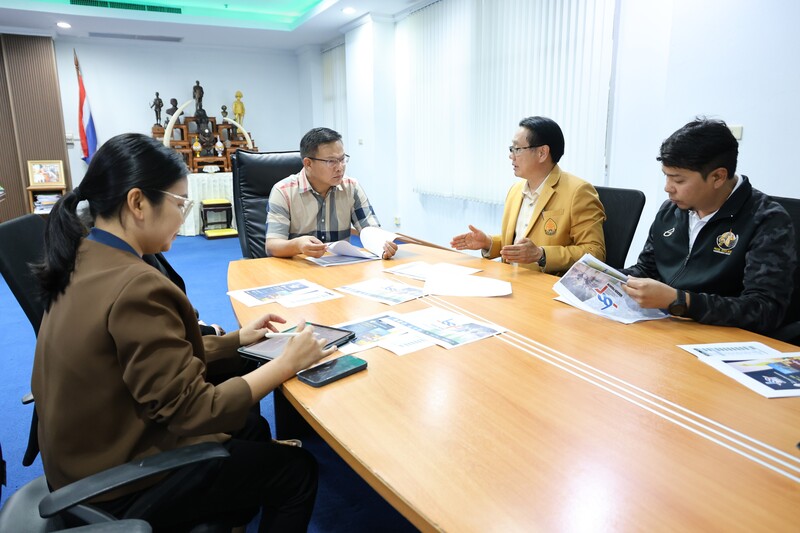 ร่วมหารือผู้ว่าฯ เตรียมจัดประกวดวงโยธวาทิตแห่งประเทศไทย