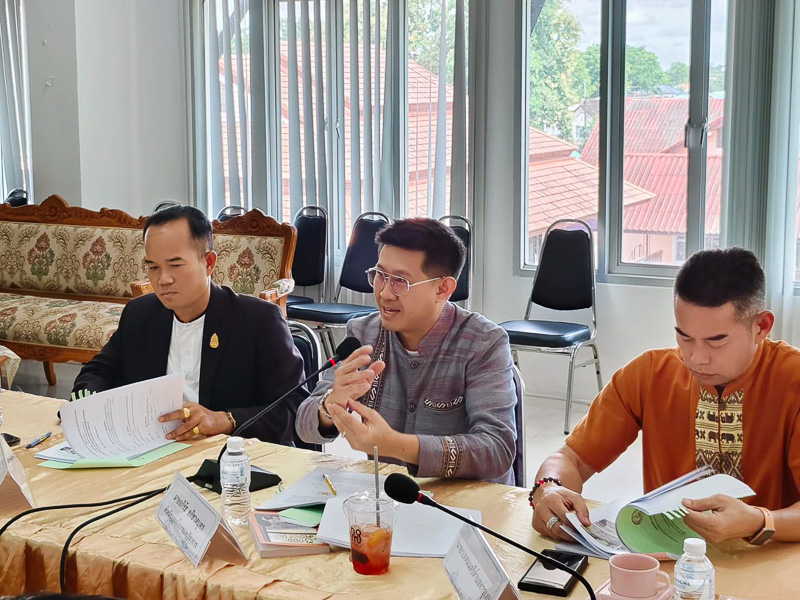 มหาวิทยาลัยนครพนม เข้าร่วมประชุมคณะอนุกรรมการบริหารกองทุนส่งเสริมการจัดสวัสดิการสังคม จังหวัดนครพนม