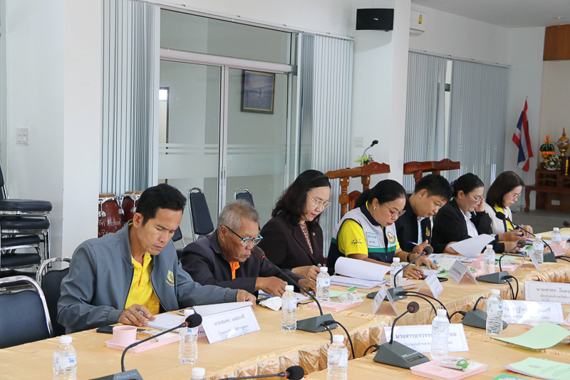 มหาวิทยาลัยนครพนม เข้าร่วมประชุมคณะอนุกรรมการบริหารกองทุนส่งเสริมการจัดสวัสดิการสังคม จังหวัดนครพนม