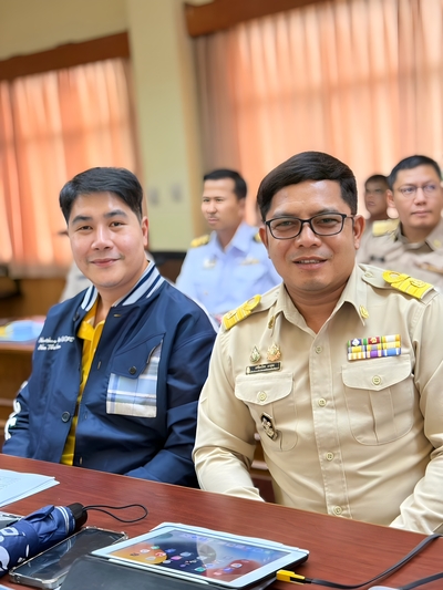 ม.นครพนม ร่วมประชุมติดตามความพร้อมการจัดงานประเพณีไหลเรือไฟและงานกาชาดจังหวัดนครพนม ประจำปี 2568