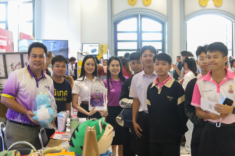 มหาวิทยาลัยนครพนม ร่วมเปิดงาน OPEN HOUSE 2025 สพม.นครพนม SHARE & LEARN โรงเรียนคุณภาพ 3 วิ เรียนดี มีคุณธรรม
