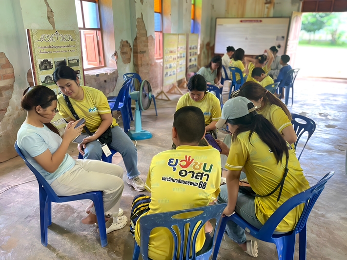 โครงการยุวชนอาสา จัดกิจกรรม Workshop ผลิตสื่อประชาสัมพันธ์การท่องเที่ยวชุมชนบ้านคำเกิ้ม