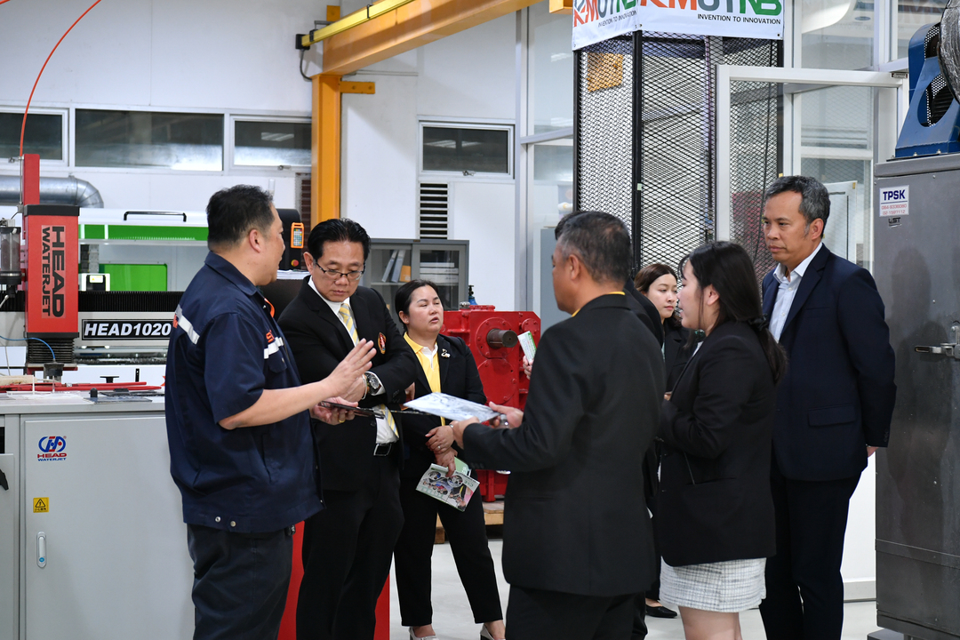 ม.นครพนม เยี่ยมชมดูงานสานต่อเทคโนโลยีอัจฉริยะมหาวิทยาลัยเทคโนโลยีพระจอมเกล้าพระนครเหนือ