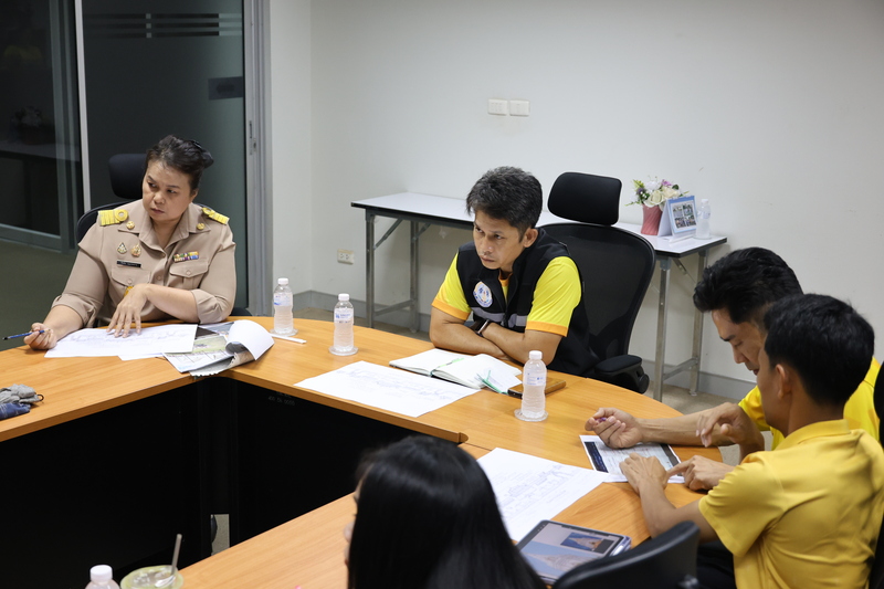 ประชุมติดตามความพร้อมการออกแบบซุ้มเรือไฟ เตรียมต้อนรับมหกรรมไหลเรือไฟโลก 2568