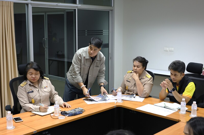 ประชุมติดตามความพร้อมการออกแบบซุ้มเรือไฟ เตรียมต้อนรับมหกรรมไหลเรือไฟโลก 2568