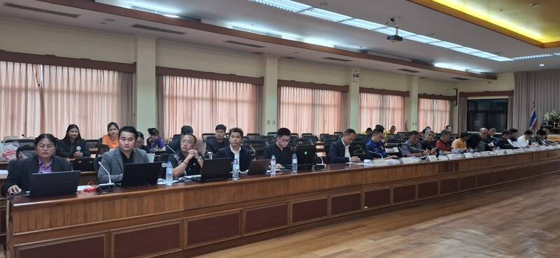 ม.นครพนม ร่วมประชุมคณะอนุกรรมการดำเนินการขับเคลื่อนกิจกรรมยกระดับเทศกาลเรือไฟโลก