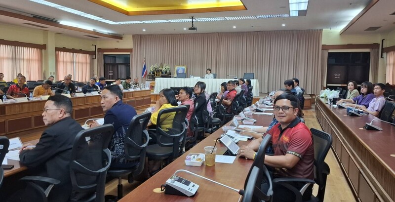 ม.นครพนม ร่วมประชุมคณะอนุกรรมการดำเนินการขับเคลื่อนกิจกรรมยกระดับเทศกาลเรือไฟโลก