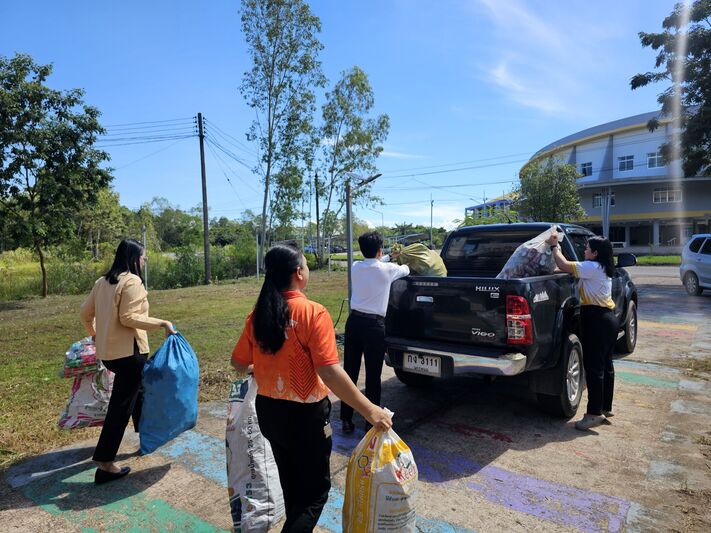 สถาบันวิจัยและพัฒนา มอบกระป๋องเครื่องดื่ม 1,220 ใบ สนับสนุนการสร้างเรือไฟ ประจำปี 2568