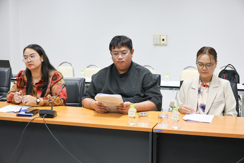 ประชุมมอบหมายหน้าที่ผู้ดำเนินรายการและประชาสัมพันธ์งานไหลเรือไฟโลก 2568