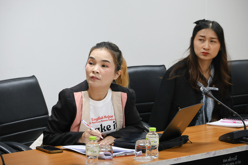 ประชุมมอบหมายหน้าที่ผู้ดำเนินรายการและประชาสัมพันธ์งานไหลเรือไฟโลก 2568