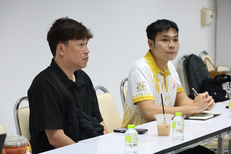 ประชุมมอบหมายหน้าที่ผู้ดำเนินรายการและประชาสัมพันธ์งานไหลเรือไฟโลก 2568