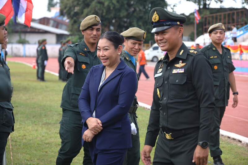 ม.นครพนม ร่วมพิธีสวนสนามปิดการฝึกภาคปกติ นศท. ประจำปี 2568