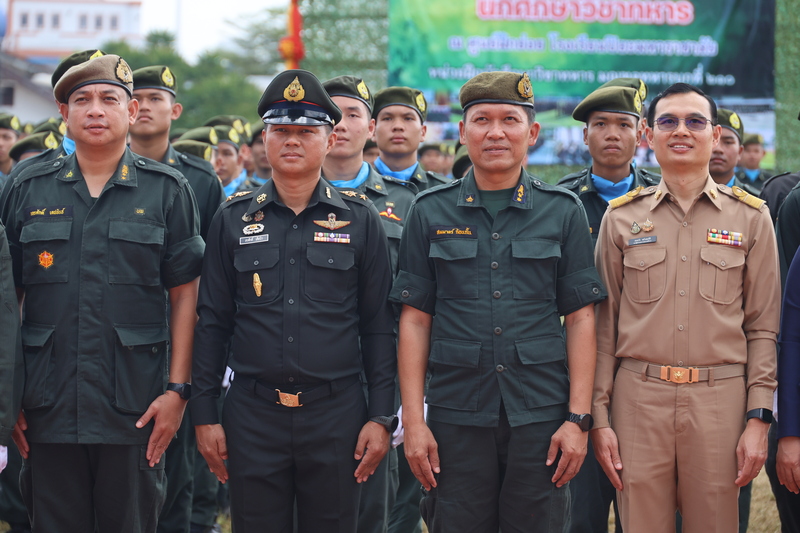 ม.นครพนม ร่วมพิธีสวนสนามปิดการฝึกภาคปกติ นศท. ประจำปี 2568