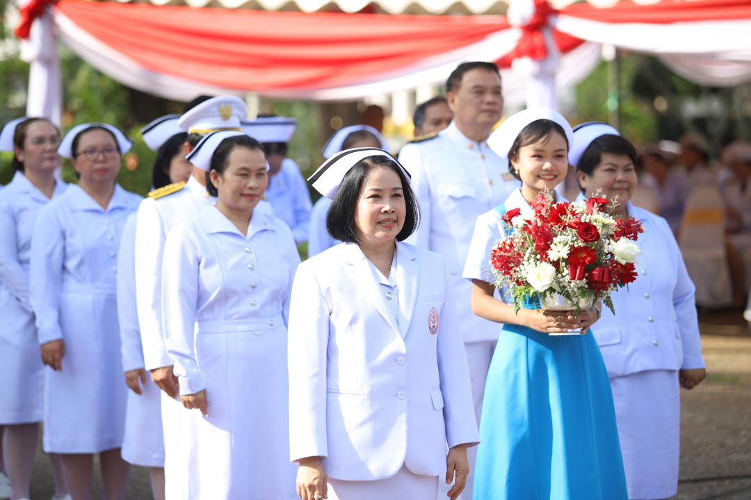 ม.นครพนมจัดงานวันพยาบาลแห่งชาติ ประจำปี 2568 น้อมรำลึกวันคล้ายวันพระราชสมภพสมเด็จพระศรีนครินทราบรมราชชนนี