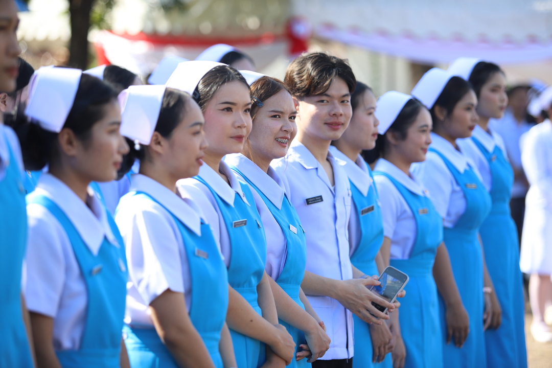 ม.นครพนมจัดงานวันพยาบาลแห่งชาติ ประจำปี 2568 น้อมรำลึกวันคล้ายวันพระราชสมภพสมเด็จพระศรีนครินทราบรมราชชนนี