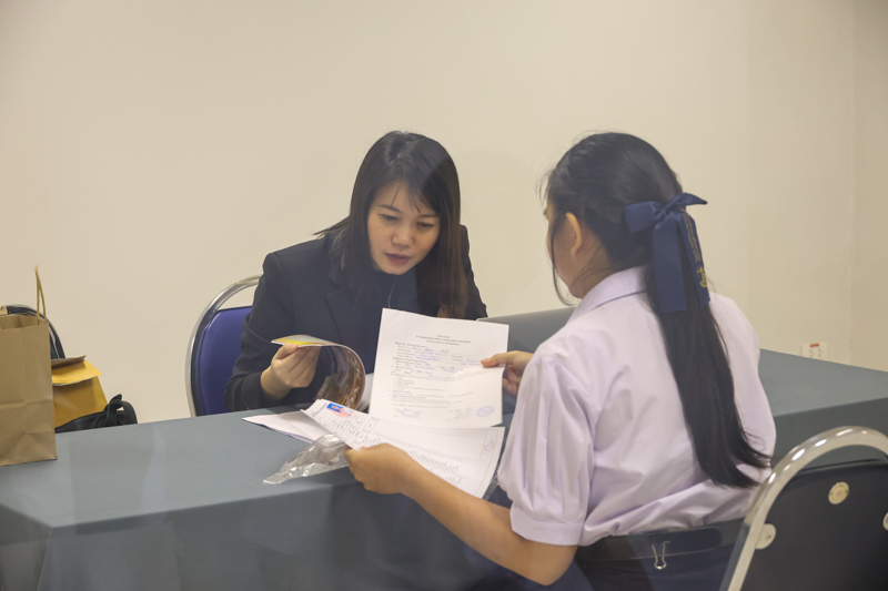 คณะวิทยาศาสตร์ ม.นครพนม จัดกิจกรรมสัมภาษณ์คัดเลือกว่าที่เทคนิคการแพทย์รุ่นใหม่