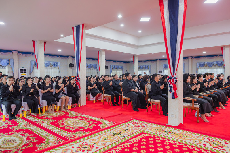 บำเพ็ญกุศลสวดพระอภิธรรม อุทิศถวายพระราชกุศลแด่ สมเด็จพระบรมราชชนนีพันปีหลวง