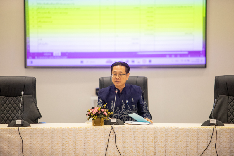 ม.นครพนม จัดประชุมคณะกรรมการเร่งรัดการเบิกจ่ายงบประมาณแผ่นดิน ประจำปีงบประมาณ พ.ศ. 2569 ครั้งที่ 1