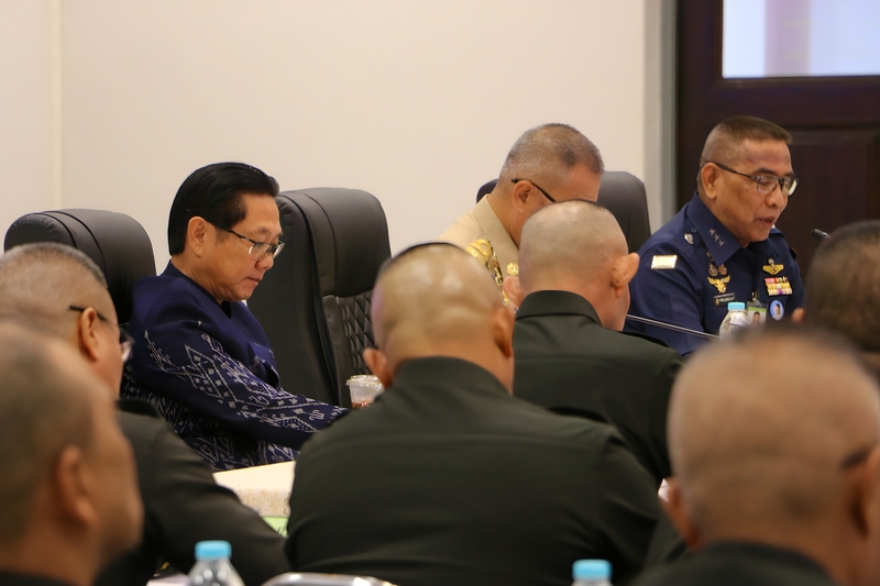 ม.นครพนม ต้อนรับคณะส่วนล่วงหน้าสำรวจพื้นที่และประชุมเตรียมการรับเสด็จฯ