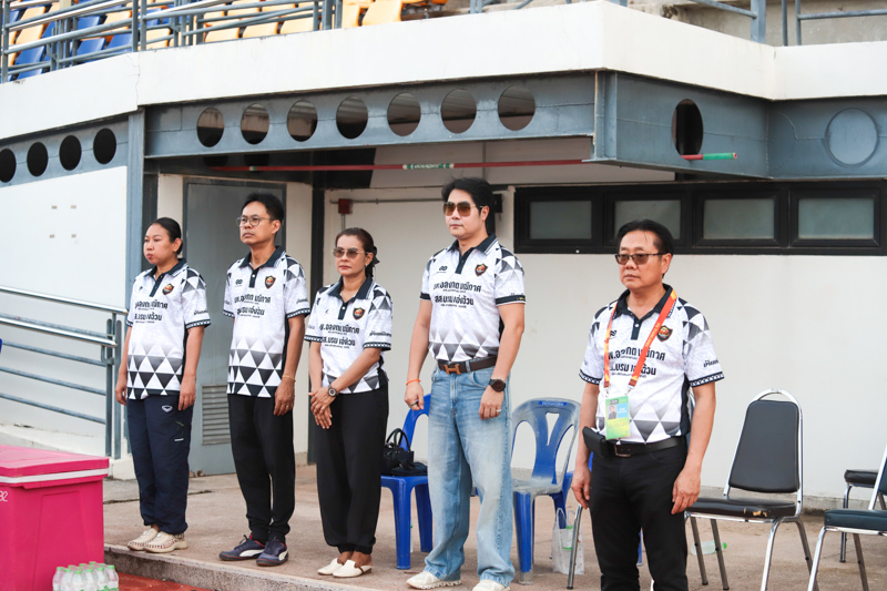 อธิการบดี มนพ. นำทัพผู้บริหารและบุคลากรร่วมลุ้นเชียร์ NPU นครพนมยูไนเต็ด นัดเปิดสนามไทยแลนด์ เซมิ-โปร ลีก 2026