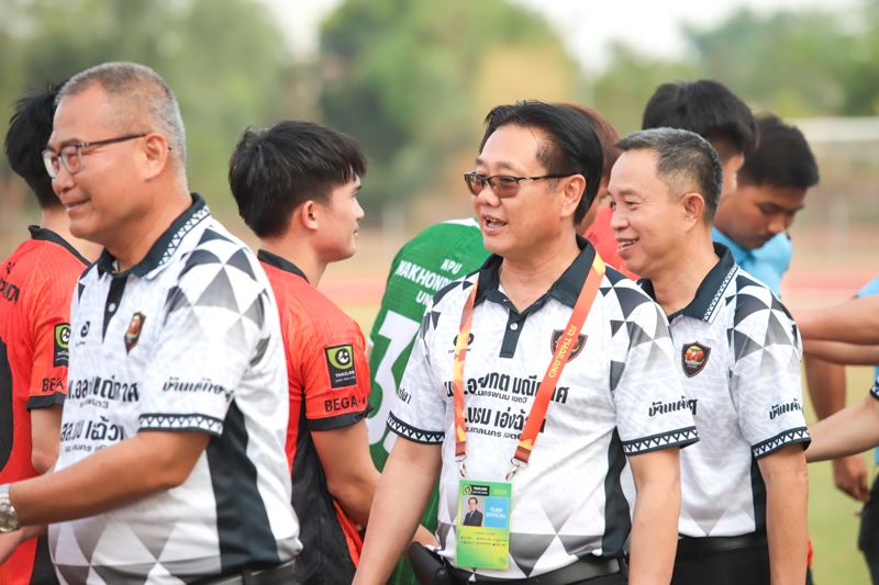 อธิการบดี มนพ. นำทัพผู้บริหารและบุคลากรร่วมลุ้นเชียร์ NPU นครพนมยูไนเต็ด นัดเปิดสนามไทยแลนด์ เซมิ-โปร ลีก 2026