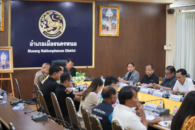 มหาวิทยาลัยนครพนม ร่วมประชุมเตรียมงานรำลึกประธานโฮจิมินห์ ครบรอบ ๑๓๖ ปี ไทย–เวียดนาม