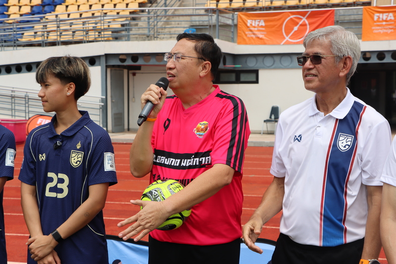 เปิดกิจกรรม FIFA Women’s Football Campaign ส่งเสริมเยาวชนหญิงก้าวสู่โลกฟุตบอล